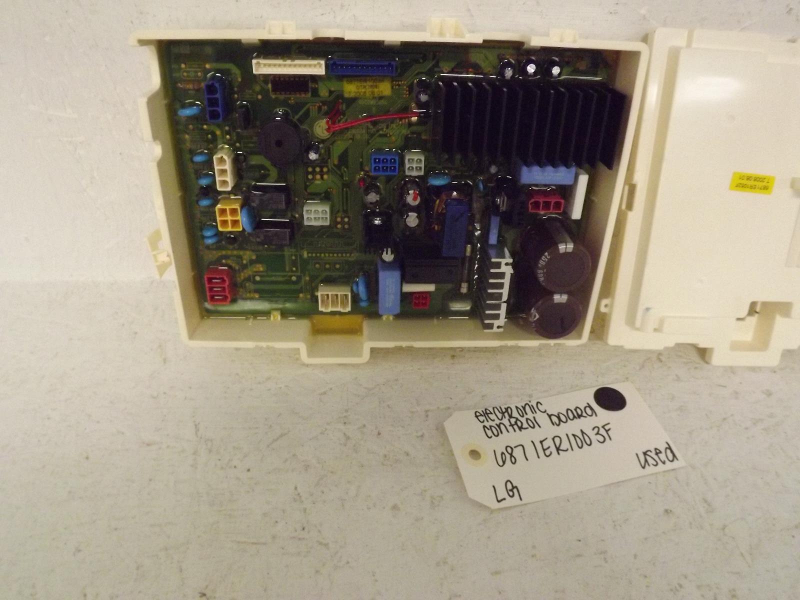 LG Washer 6871ER1003F Electronic Control Board Used LG Washer 6871ER1003F Electronic Control Board Used